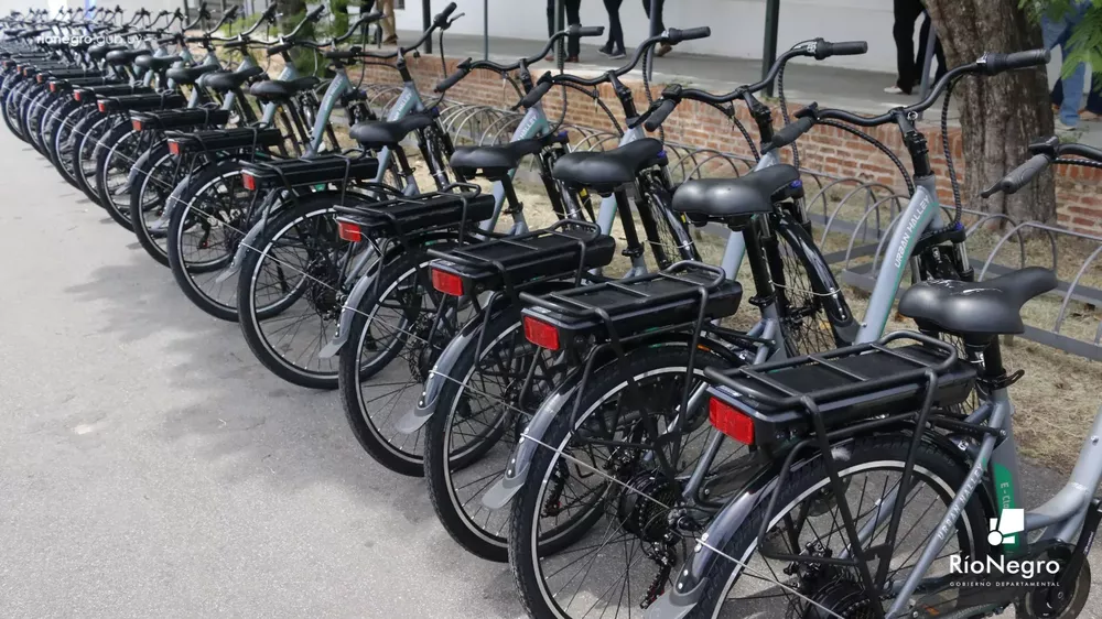 bicicletas para la utec, rio negro.