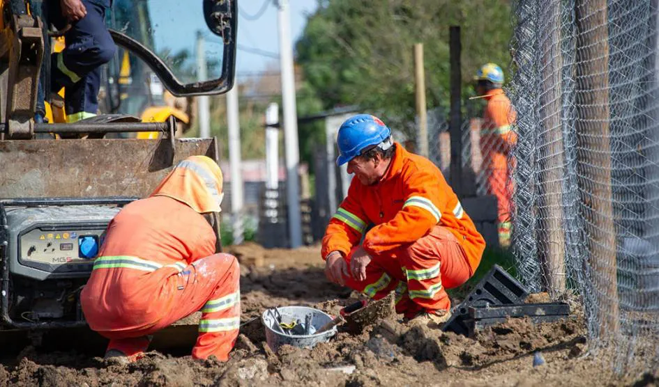 trabajadores construcción.